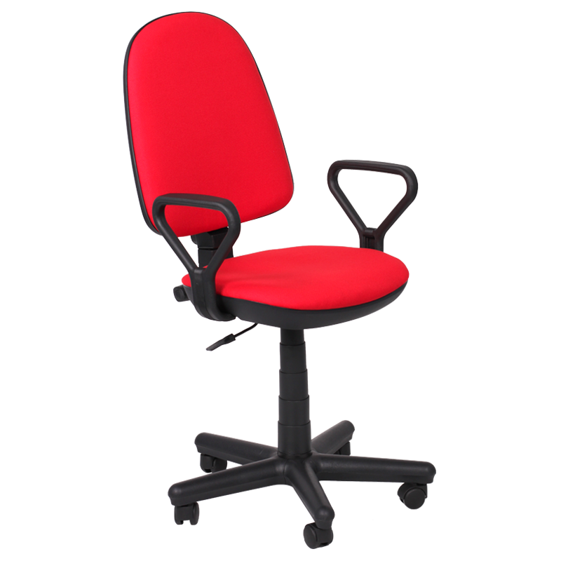 Офис стол Comfort - червен
