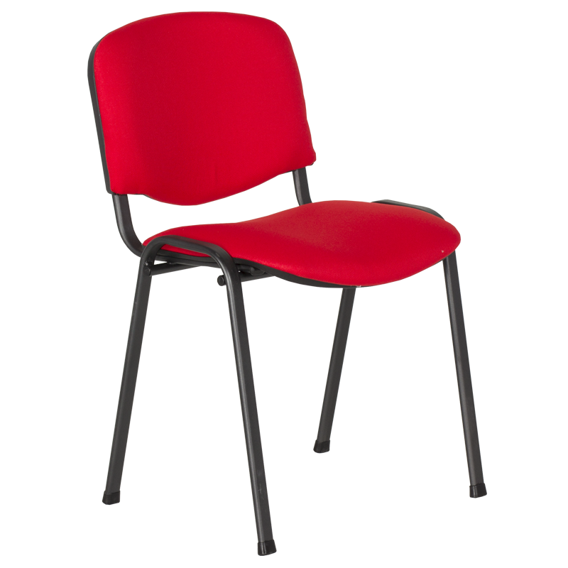 Посетителски стол Carmen 1130 LUX - червен