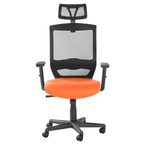 Офис стол 7518 - оранжев
