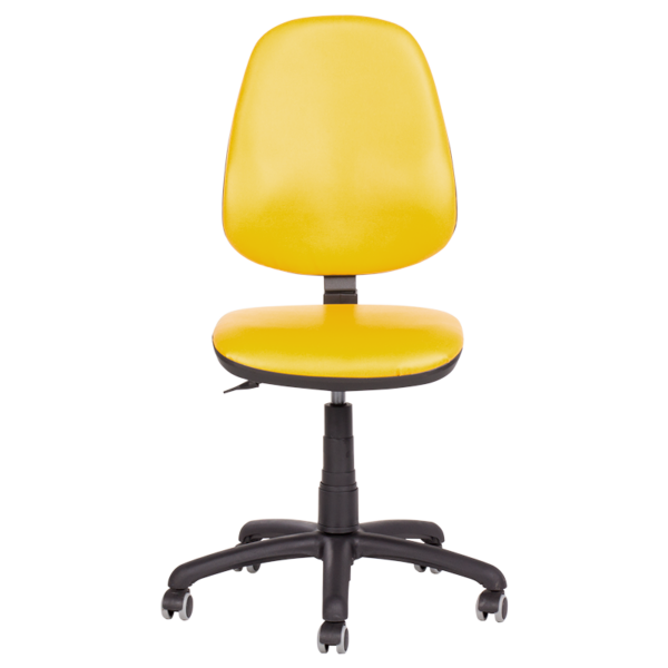Офис стол Polo (без подлакътници) - жълт