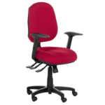 Ергономичен стол DANILA - червен