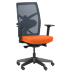 Ергономичен стол FREDO E - оранжев