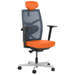 Ергономичен стол FREDO - оранжев