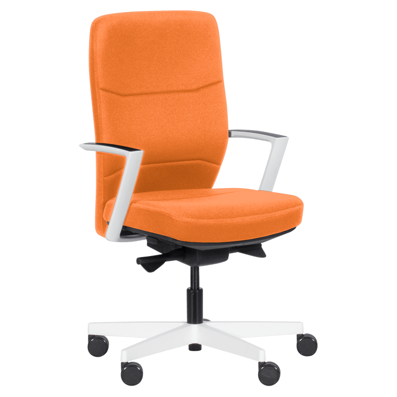 Ергономичен стол ROBIN - оранжев