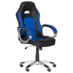 Геймърски стол Carmen 6191 - син-черен