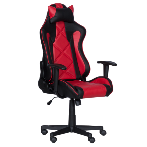 Геймърски стол Carmen 6196 - черен-червен