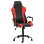 Геймърски стол Carmen 6310 - черен - червен
