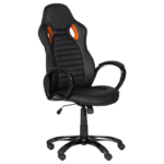 Геймърски стол Carmen 7502 - черно-оранжев
