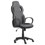 Геймърски стол Carmen 7510 - черно-сив
