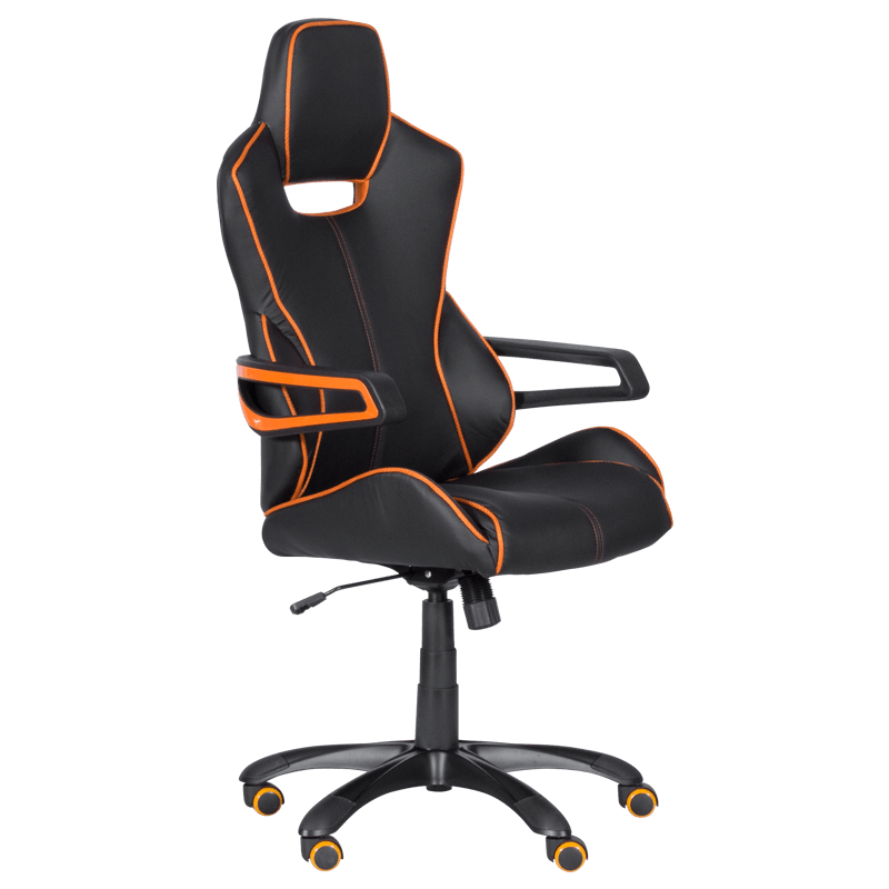 Геймърски стол Carmen 7513 - черно-оранжев
