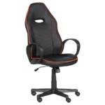Геймърски стол Carmen 7530 - черно - оранжев