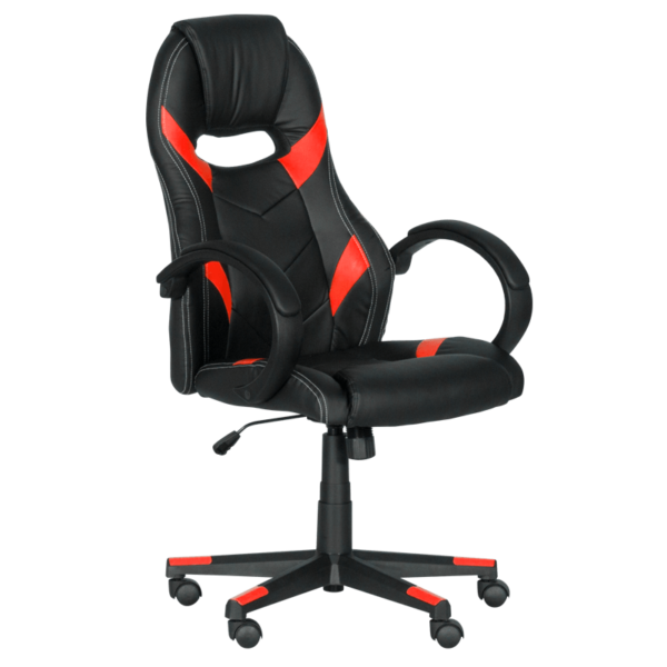 Геймърски стол Carmen 7605 - черен - червен