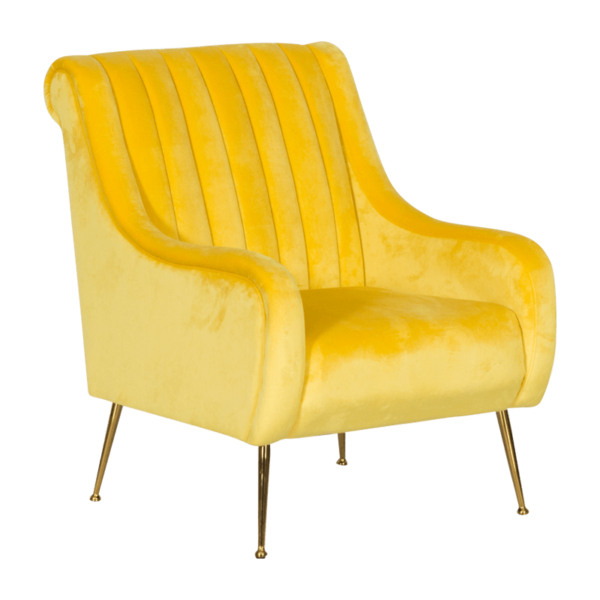 Кресло ANITA - жълто HLR