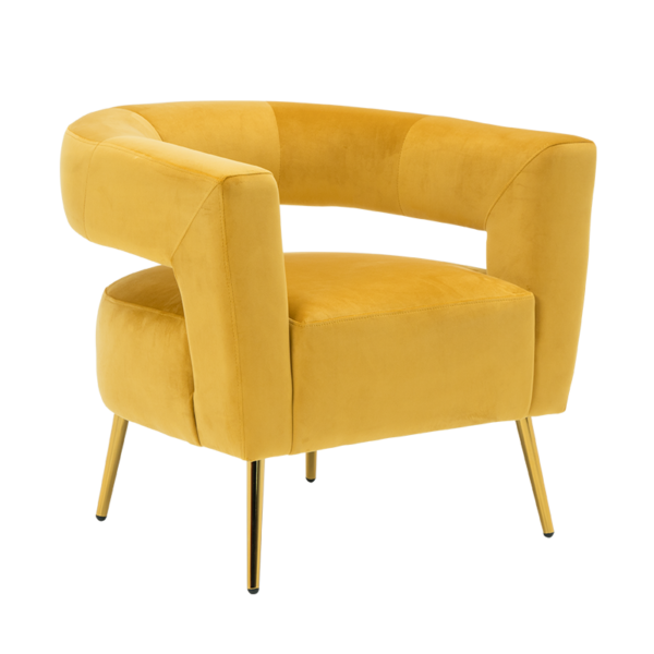 Кресло FRODI - жълт V