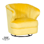 Кресло KARIN - жълто HLR