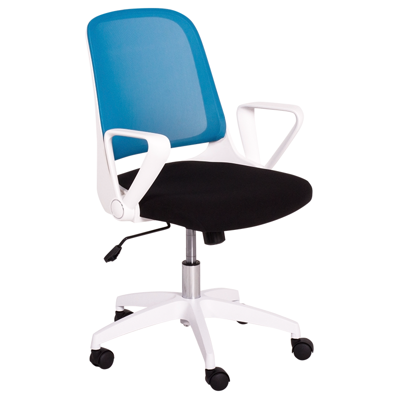 Работен офис стол Carmen 7033 - синьо - черен
