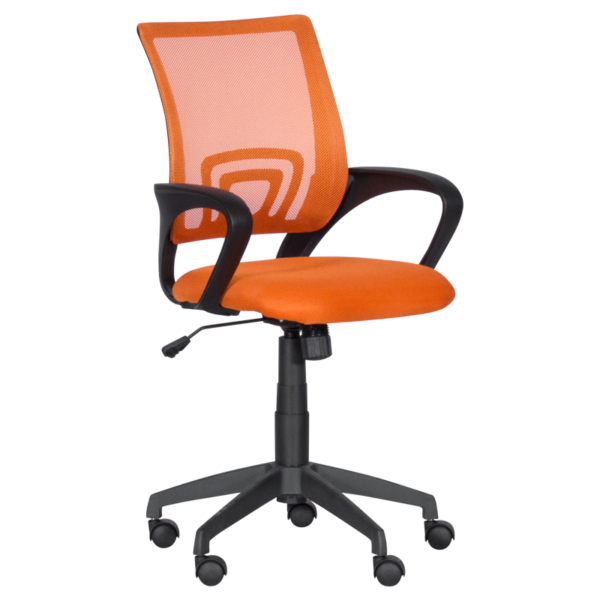 Работен офис стол Carmen 7050 - оранжев