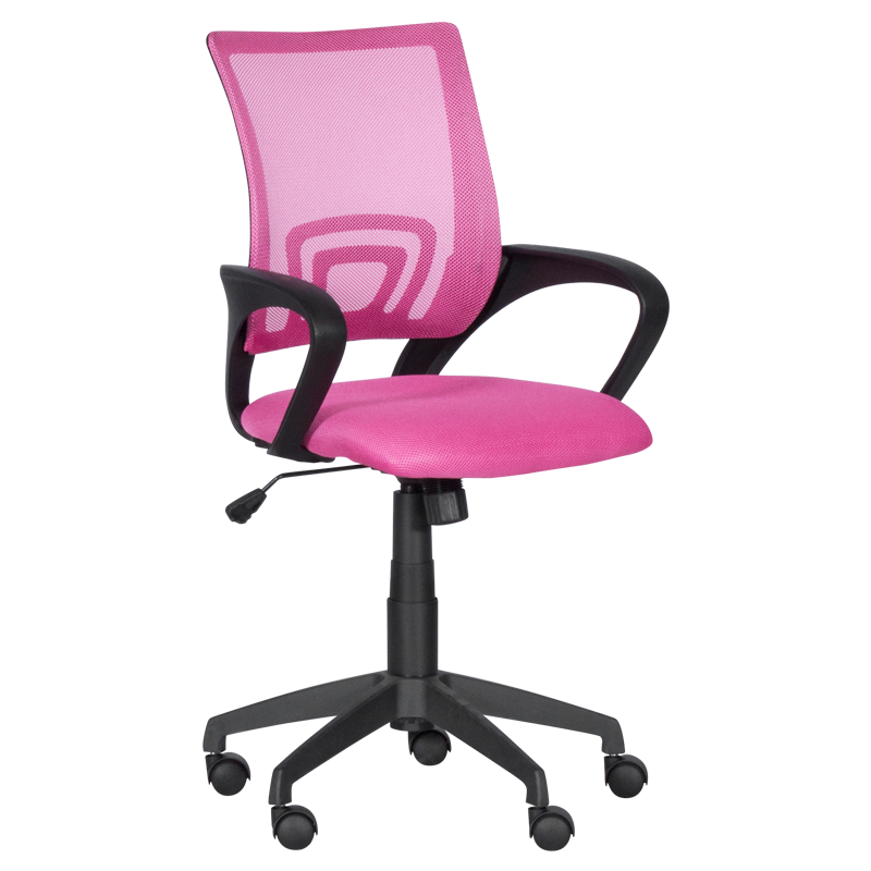 Работен офис стол Carmen 7050 - розов