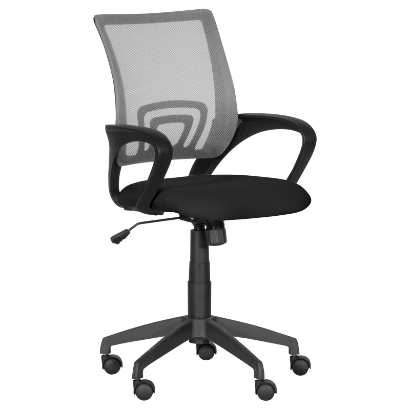 Работен офис стол Carmen 7050 - сив - черен