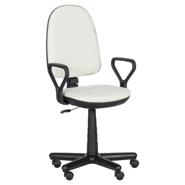 Работен офис стол Comfort  - бял N