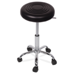 Табуретка с колелца Carmen 3075 - черен