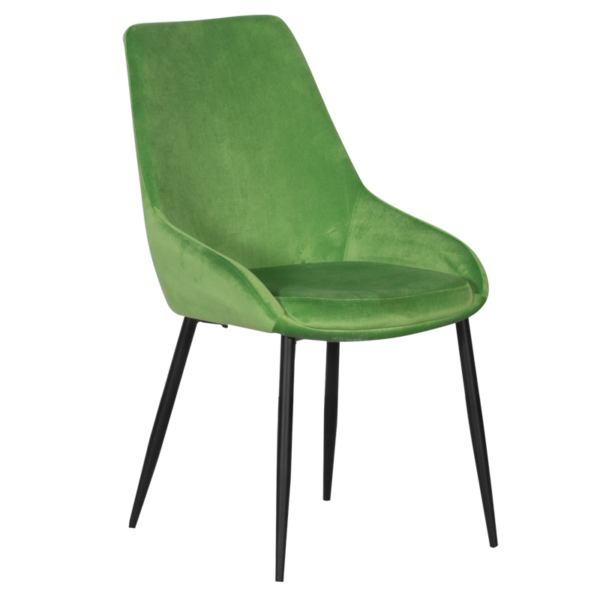 Трапезен стол HEDON - светло зелен BF 2